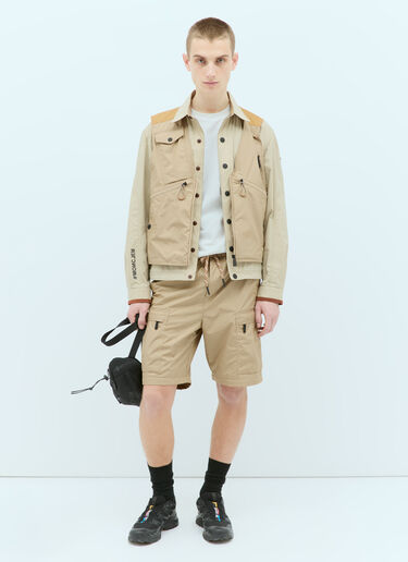 Moncler Grenoble 徽标贴花 T 恤 白色 mog0155008