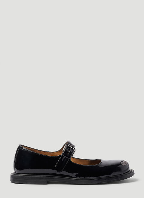 Maison Margiela Mary Jane Shoes Black mla0251031