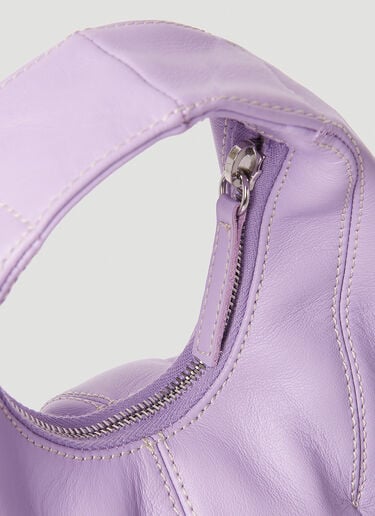 Small Buggle Hobo Handbag Kiko Kostadinov Small Buggle Hobo Handbag Purple kko0252015