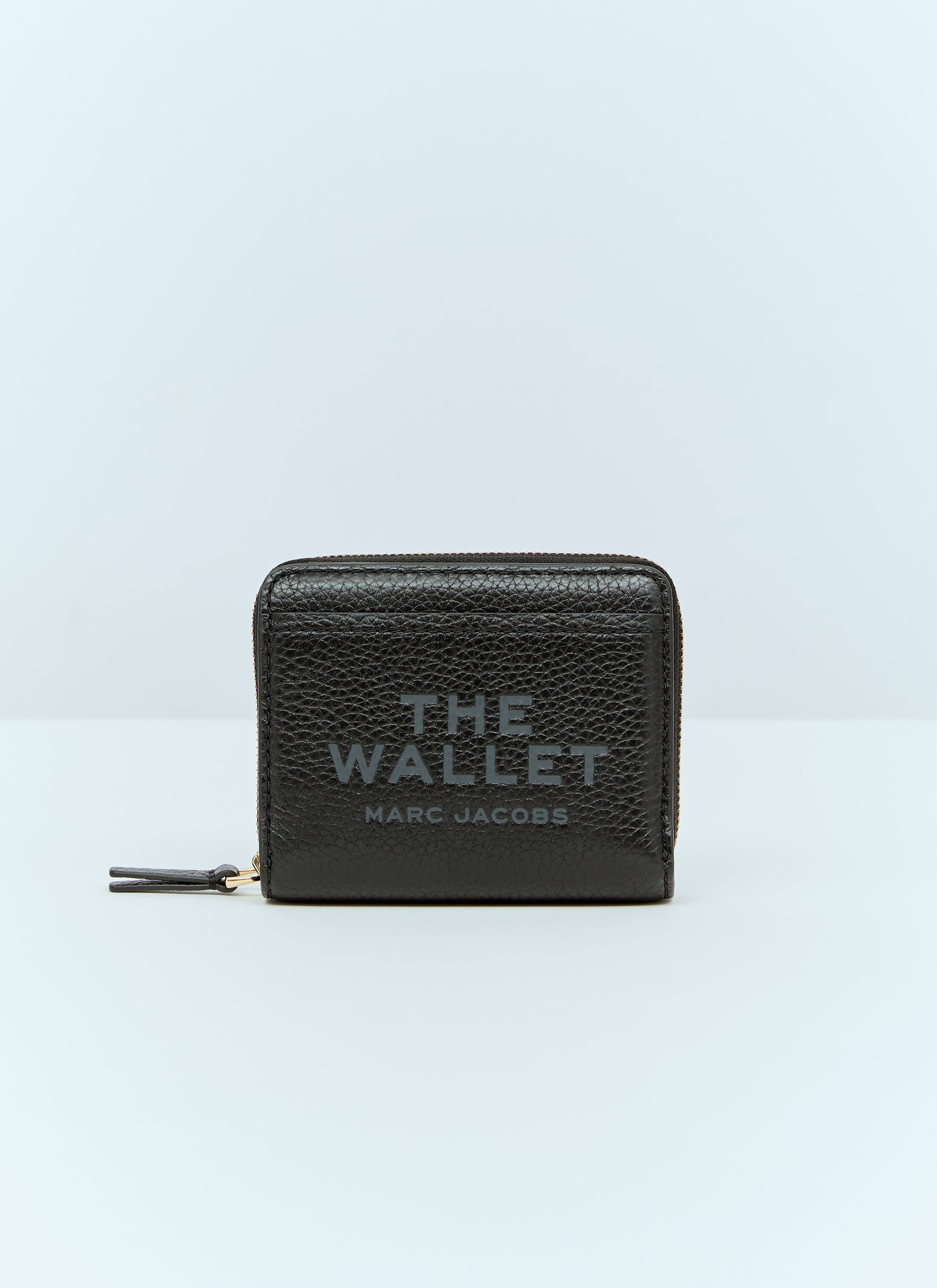 Balenciaga The Leather Mini Compatct Wallet Black bal0254056