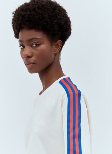 adidas by Wales Bonner 徽标刺绣 T 恤 乳白色 awb0357017