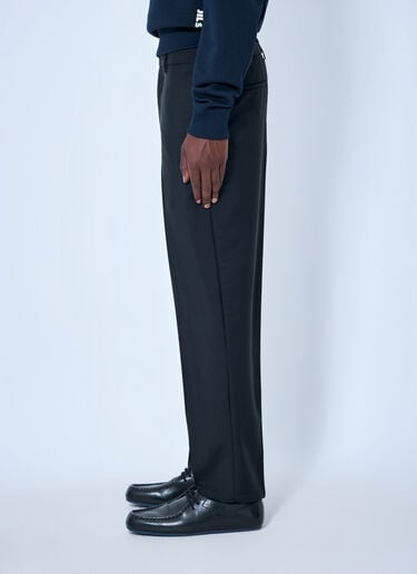 LN-CC® - Jil Sander: テーパードクロップドレッグトラウザーズ - ブラック Jil Sander テーパードクロップドレッグトラウザーズ ブラック jil0165002