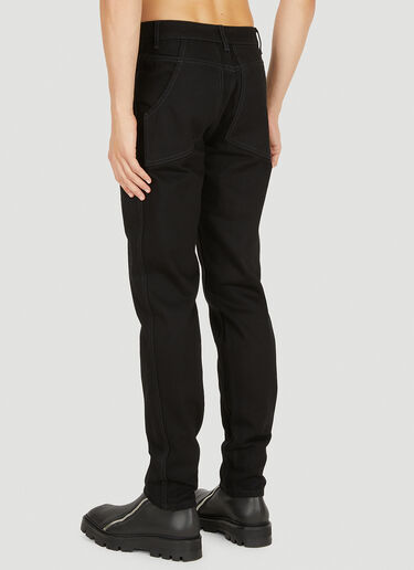 Eckhaus Latta EL Jeans Black eck0149010