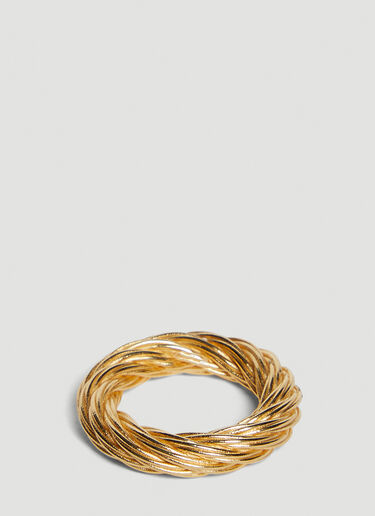 Bottega Veneta Cord Ring Gold bov0248074