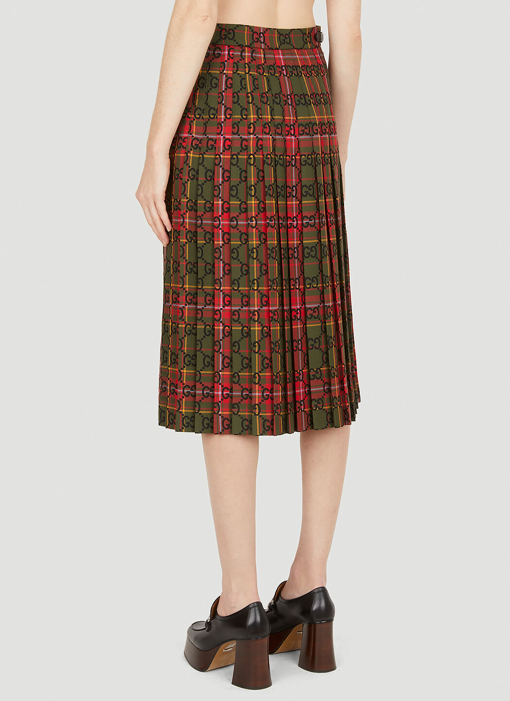 Green gucci discount skirt