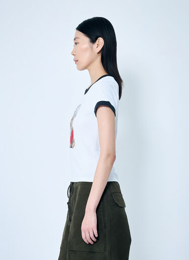 Bear Jersey T-Shirt GANNI Bear Jersey T-Shirt Grey gan0259050