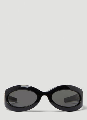 Bottega Veneta GG1247S Wrap Around Sunglasses White bov0253052