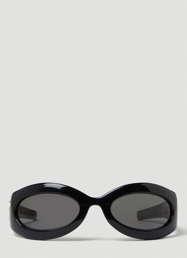 Gucci GG1247S Wrap Around Sunglasses Black guc0250260