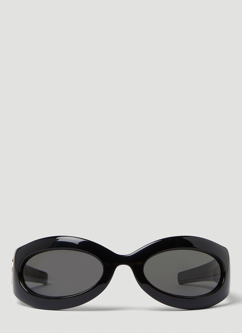 Prada GG1247S Wrap Around Sunglasses Black lpr0251013