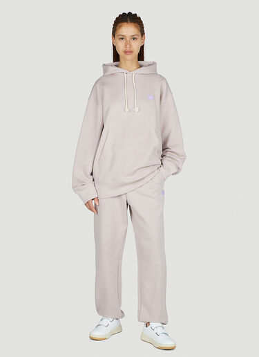 Acne Studios 方脸贴饰运动裤 浅紫色 acn0251037