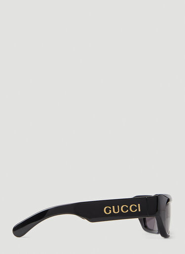 Gucci Rectangular Sunglasses Black guc0152269