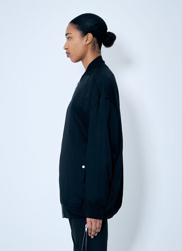 Rick Owens Jumbo Flight Padded Bomber Jacket Black ric0259015