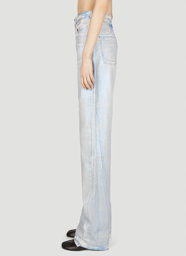 Our Legacy Blue Foil Jeans Light Blue our0252003