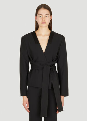 Ambush Waist Tie Blazer Black amb0250011