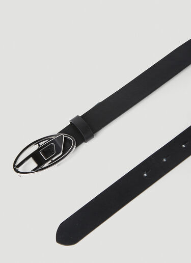 Diesel B-1DR レザーベルト ブラック dsl0253045