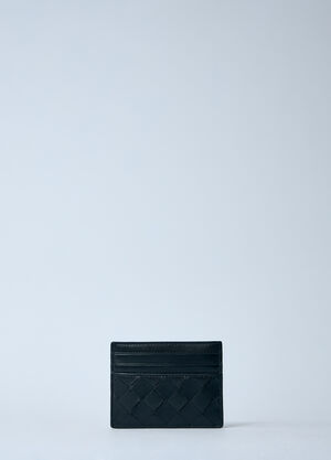 Kuboraum Intrecciato Leather Cardholder Grey kub0361008