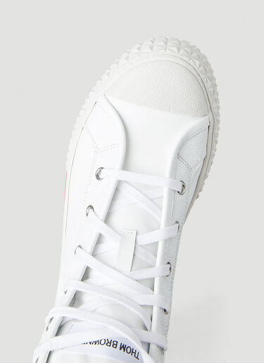 Thom Browne 学院风高帮运动鞋 白色 thb0249018