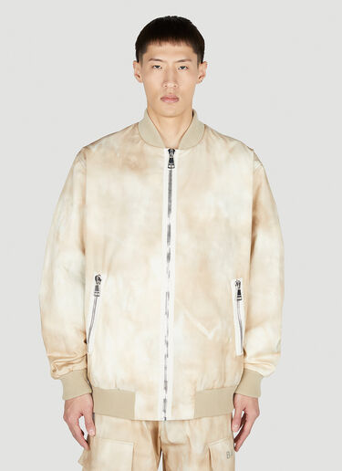 Desert Bomber Jacket Balmain Desert Bomber Jacket Beige bln0151029
