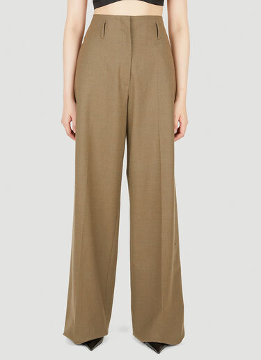 Sportmax Otano Suiting Pants Brown spx0250006