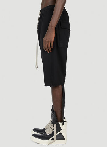 Rick Owens DRKSHDW Gimp Pods Shorts Black drk0152010