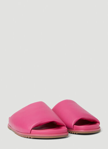 Rick Owens Slider Sandals Pink ric0251052