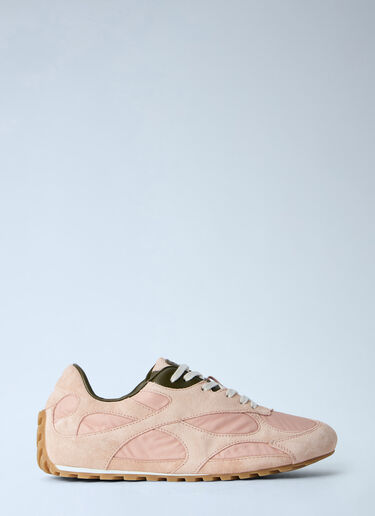 LN-CC® - Bottega Veneta: Orbit Flash Sneakers - Pink Bottega Veneta Orbit Flash Sneakers Pink bov0266044