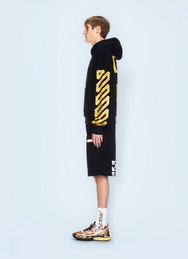 Off-White Tape Arrow Hooded Sweatshirt Black ofw0160101