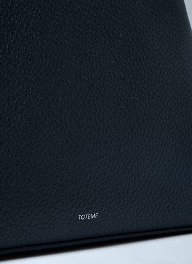 TOTEME Leather Day Pouch Black tot0263083