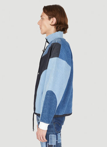 Drop 6 Patchwork Hooded Sweatshirt DRx FARMAxY FOR LN-CC x LEVI'S Drop 6 Patchwork Hooded Sweatshirt Blue dfl0347002