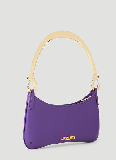 Jacquemus Le Bisou Mousqueton Shoulder Bag Purple jac0251066