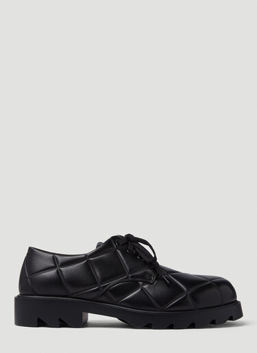 Bottega Veneta 绗缝系带鞋 黑 bov0149090