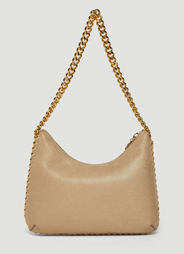 Stella McCartney Falabella Zip Mini Shoulder Bag  Beige stm0247019