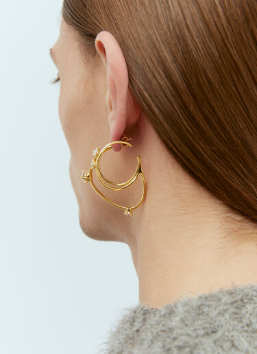 Panconesi Costellation Hoop Earrings Gold pcn0354005