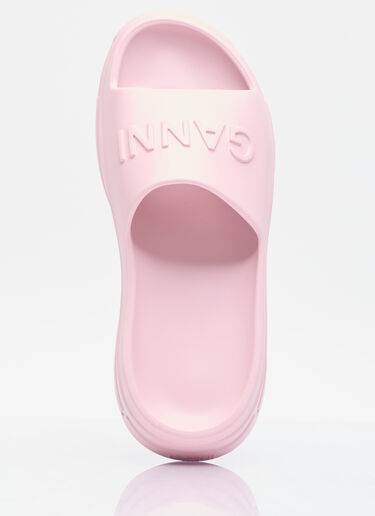 GANNI Pool Slides Pink gan0256031