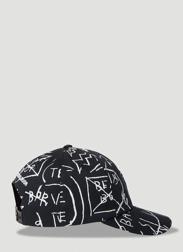 Honey Fucking Dijon Basquiat Baseball Cap Black hdj0352013