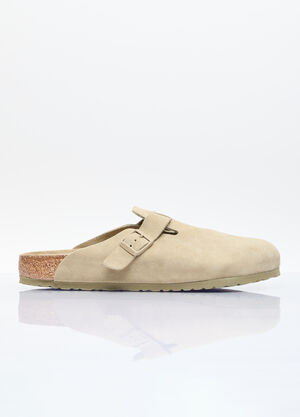 Birkenstock Boston Mules Beige brk0156009