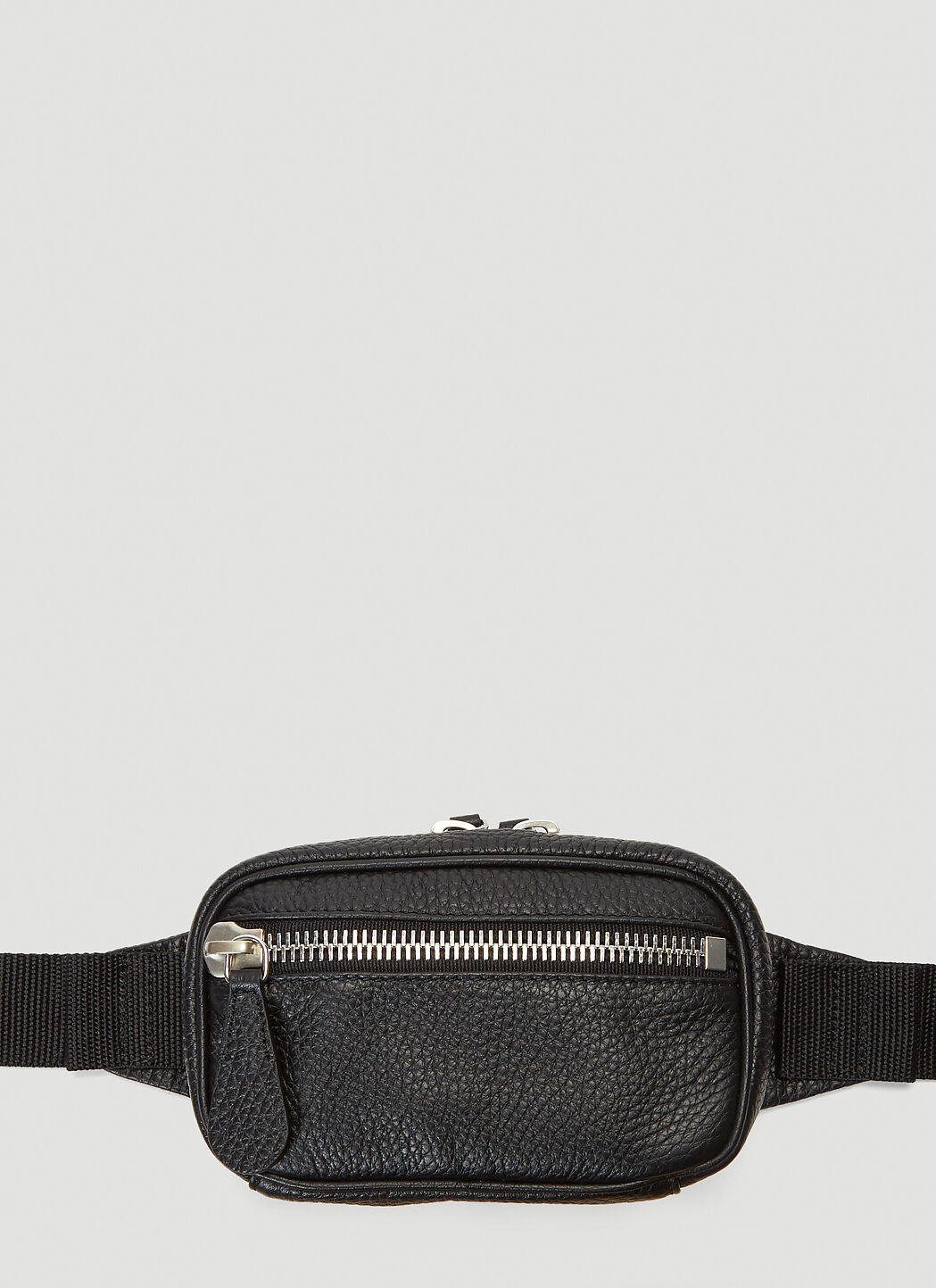 Maison Margiela Zipped Leather Belt Bag ブラック mla0140034