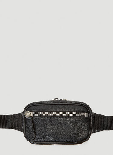 Maison Margiela Zipped Leather Belt Bag Black mla0139045