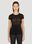 Rick Owens Sheer T-Shirt Black ric0252001