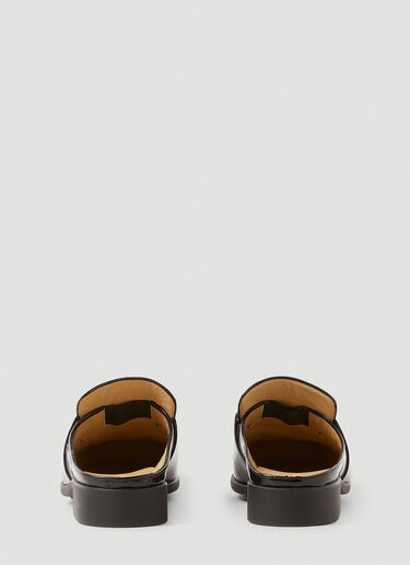 Monsieur Open Back Loafers Bottega Veneta Monsieur Open Back Loafers Black bov0251084