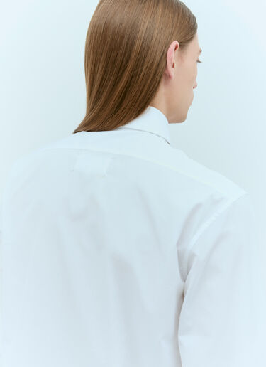 Classic Poplin Shirt Maison Margiela Classic Poplin Shirt White mla0154002
