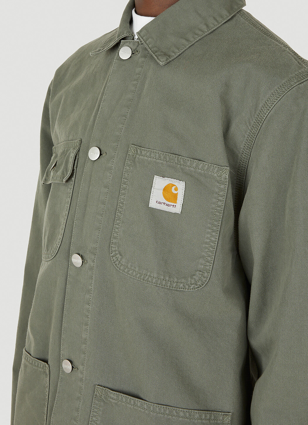 Carhartt wip michigan cheap chore coat dollar green