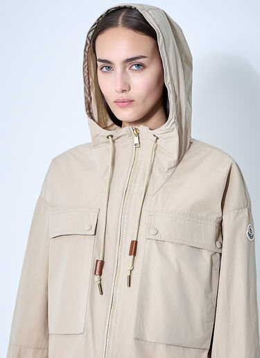 Moncler ソーヴァン・ショートパーカージャケット  ベージュ mon0260005