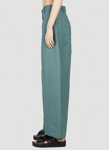 Studio Nicholson Baggy Pants Green stn0252006