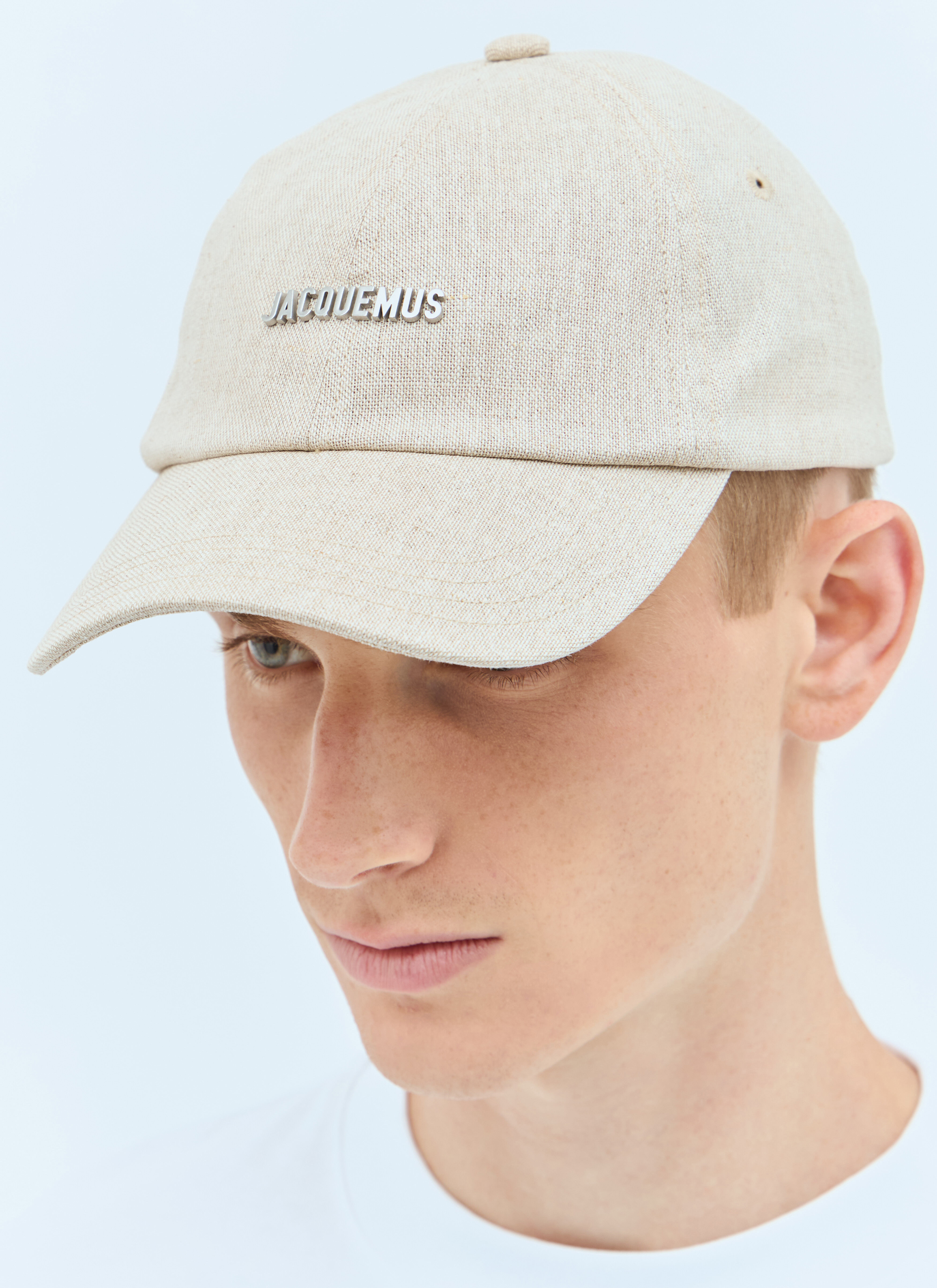 Beige La Casa 'La casquette Gadjo' Cap by JACQUEMUS on Sale