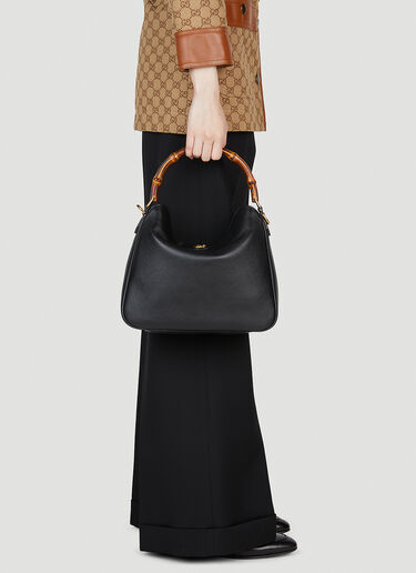 Gucci Diana 中号单肩包 黑色 guc0253179