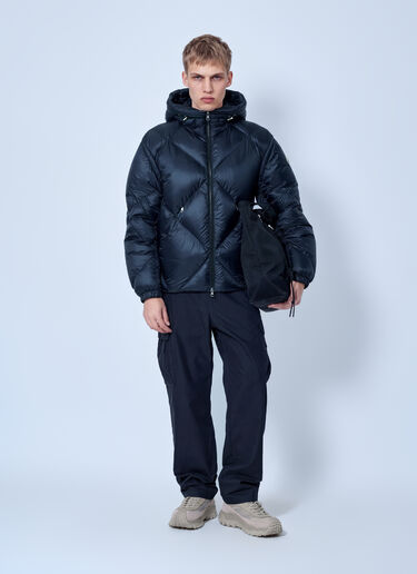 LN-CC® - Moncler: Valclaire Hooded Diamond-Quilted Down Jacket - Black Moncler Valclaire Hooded Diamond-Quilted Down Jacket Black mon0166044
