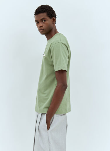 Jacquemus Le T-Shirt Gros Grain Green jac0158015