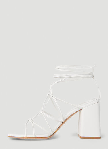 Gianvito Rossi Minas High Heel Sandals White gia0251005