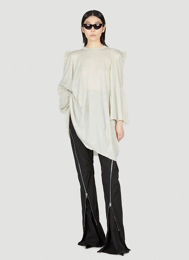 Rick Owens 垂褶上衣 灰色 ric0252016